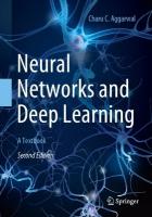 Neural Networks and Deep Learning: A Textbook Second Edition 2023