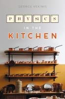 Physics in the Kitchen 1st ed. 2023