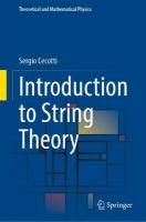 Introduction to String Theory 2023 ed.