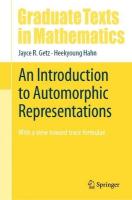 Introduction to Automorphic Representations: With a view toward trace formulae 2024 ed.
