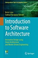 Introduction to Software Architecture: Innovative Design using Clean Architecture and Model-Driven Engineering 1st ed. 2023