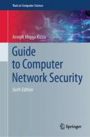 Guide to Computer Network Security Sixth Edition 2024