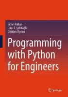 Programming with Python for Engineers 2024 ed.
