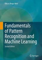 Fundamentals of Pattern Recognition and Machine Learning Second Edition 2024