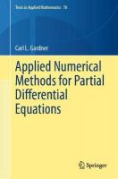 Applied Numerical Methods for Partial Differential Equations 2024 ed.