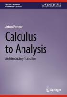 Calculus to Analysis: An Introductory Transition 2024 ed.