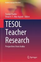 TESOL Teacher Research: Perspectives from Arabia 2024 ed.