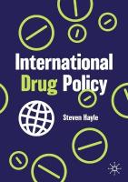 International Drug Policy 2025 ed.
