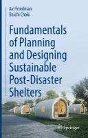 Fundamentals of Planning and Designing Sustainable Post-Disaster Shelters