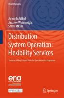 Distribution System Operation: Flexibility Services: Summary of Key Outputs From the Open Networks Programme