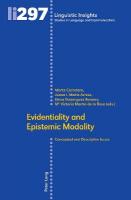 Evidentiality and Epistemic Modality: Conceptual and Descriptive Issues New edition
