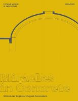 Miracles in Concrete: Structural Engineer August Komendant New edition