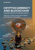 Advances in Blockchain Research and Cryptocurrency Behaviour New edition