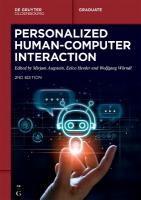 Personalized Human-Computer Interaction 2nd Revised edition