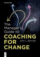 Managers Guide to Coaching for Change