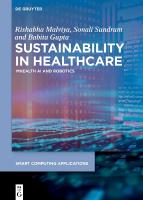 Sustainability in Healthcare: MHealth, AI, and Robotics New edition