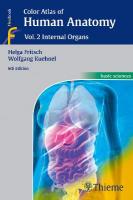 Color Atlas of Human Anatomy: Vol. 2: Internal Organs 6th New edition