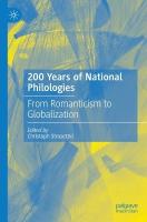200 Years of National Philologies: From Romanticism to Globalization 1st ed. 2023