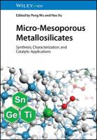 Micro-Mesoporous Metallosilicates: Synthesis, Characterization, and Catalytic Applications