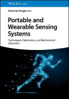 Portable and Wearable Sensing Systems: Techniques, Fabrication, and Biochemical Detection