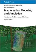 Mathematical Modeling and Simulation: Introduction for Scientists and Engineers 2nd edition