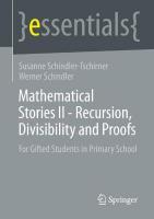 Mathematical Stories II - Recursion, Divisibility and Proofs: For Gifted Students in Primary School 1st ed. 2023