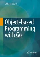 Object-based Programming with Go 2024 ed.