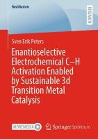 Enantioselective Electrochemical CH Activation Enabled by Sustainable 3d  Transition Metal Catalysis