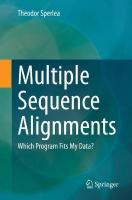 Multiple Sequence Alignments: Which Program Fits My Data? 1st ed. 2022