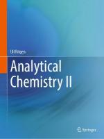 Analytical Chemistry II 2024 ed.