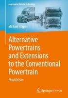 Alternative Powertrains and Extensions to the Conventional Powertrain Third Edition 2025