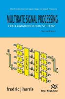 Multirate Signal Processing for Communication Systems 2nd edition