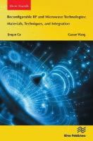 Reconfigurable RF and Microwave Technologies: Materials, Techniques, and  Integration