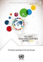 least developed countries report 2020: productive capacities for the new decade
