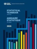Statistical yearbook 2020: sixty-third issue 63rd edition