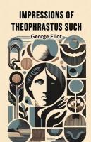 Impressions of Theophrastus Such (Edition2024)