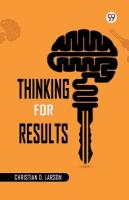 Thinking for Results