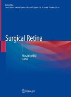Surgical Retina 2019 ed.