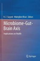 Microbiome-Gut-Brain Axis: Implications on Health 2022 ed.