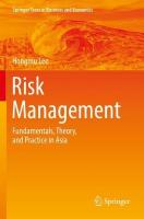 Risk Management: Fundamentals, Theory, and Practice in Asia 2021 ed.