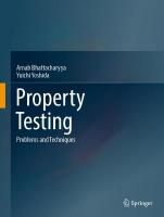 Property Testing: Problems and Techniques 2022 ed.