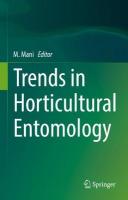 Trends in Horticultural Entomology 2022 ed.