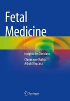Fetal Medicine: Insights for Clinicians 2022 ed.