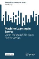 Machine Learning in Sports: Open Approach for Next Play Analytics