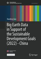Big Earth Data in Support of the Sustainable Development Goals (2022) - China 2024 ed.