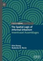 Spatial Logic of Informal Urbanism: Inventraset Assemblages 2024 ed.