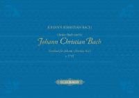 Notebook for Johann Christian Bach