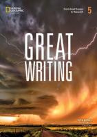 Great Writing Level 5 Student's Book with the Spark platform 5th edition