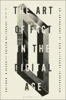 Art of Fact in the Digital Age: An Anthology of New Literary Journalism
