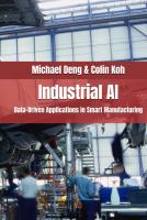 Industrial AI: Data-Driven Applications in Smart Manufacturing